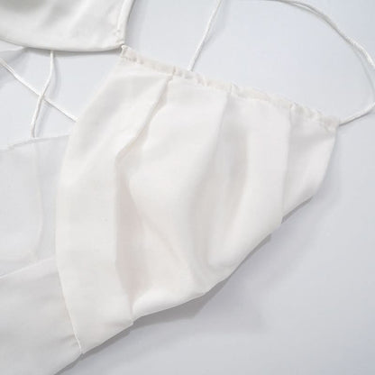 Cross back hollow out chiffon spaghetti strap cut out maxi dress