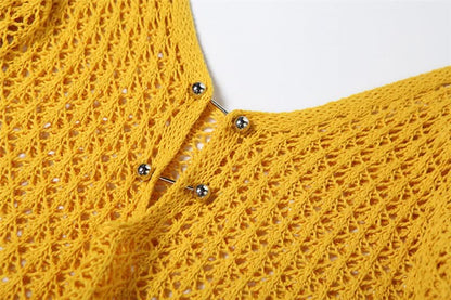 Flower applique self tie short pant set