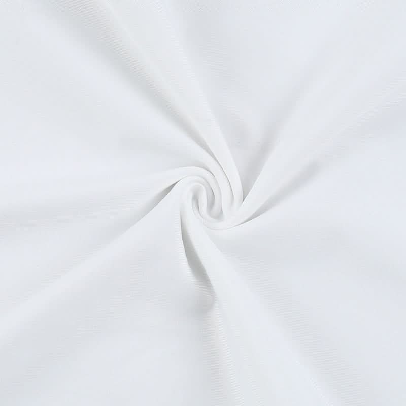 Long sleeve irregular slit halter maxi skirt set