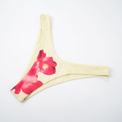 Halter self tie v neck print 3 piece maxi skirt set