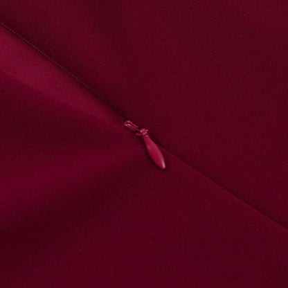 Slit halter self tie flower applique zip-up maxi dress