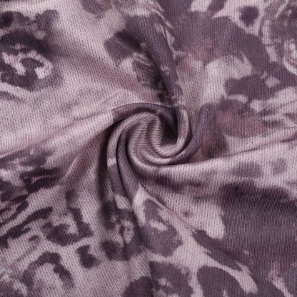 Lace hem v neck bowknot print cami top
