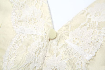 V neck satin cross back self tie cami top