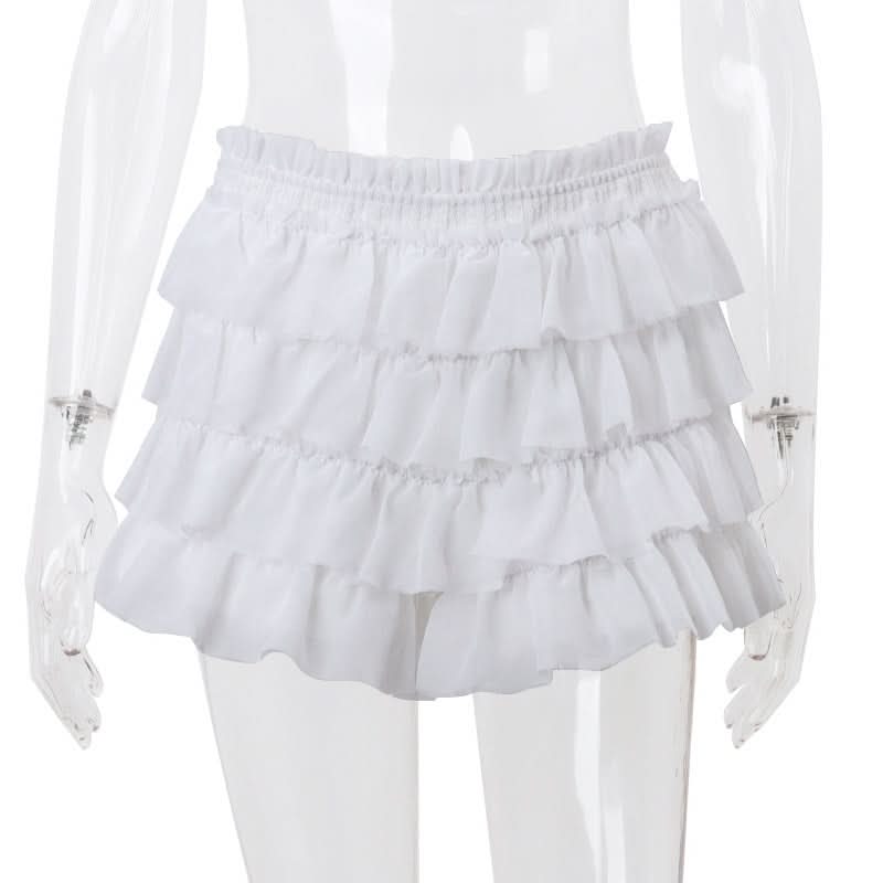 Long sleeve ruffle knitted self tie short pant set