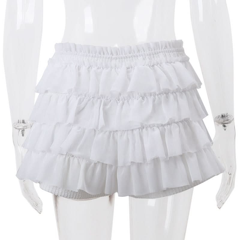 Long sleeve ruffle knitted self tie short pant set