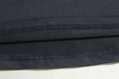 Long sleeve mesh patchwork maxi dress