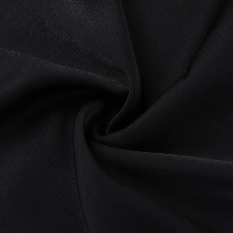 Cowl neck zip-up backless solid maxi dress