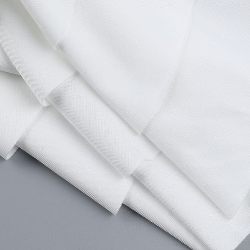 V neck self tie ruffle knotted cami mini skirt set