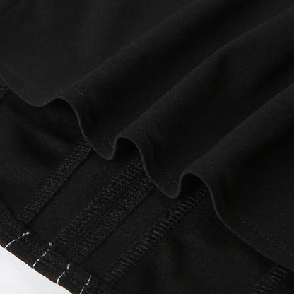 Corset irregular backless buckle tube top