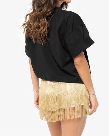 Fringe Casual Shorts