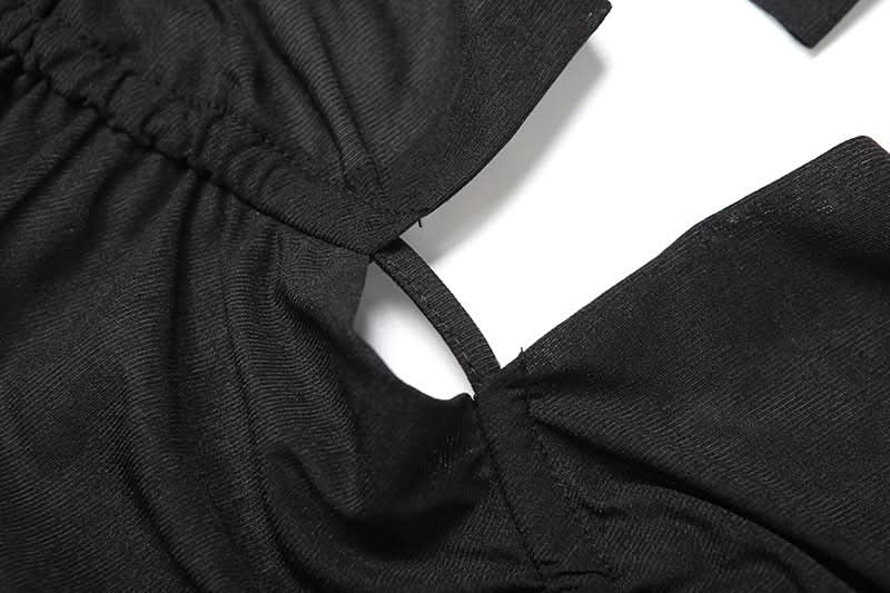 Ruched square neck backless self tie cami top