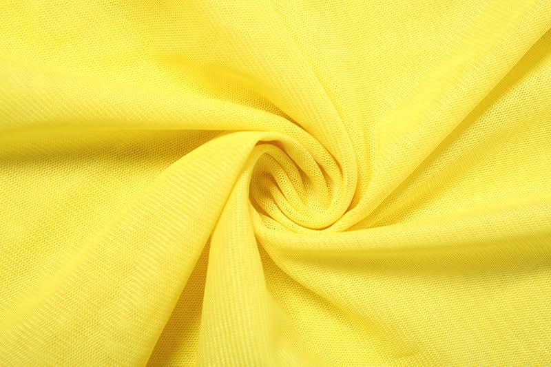 Sheer mesh letter pattern u neck cami maxi dress