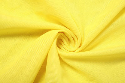 Sheer mesh letter pattern u neck cami maxi dress