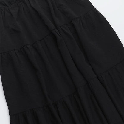 Ruched deep v neck backless cami maxi dress