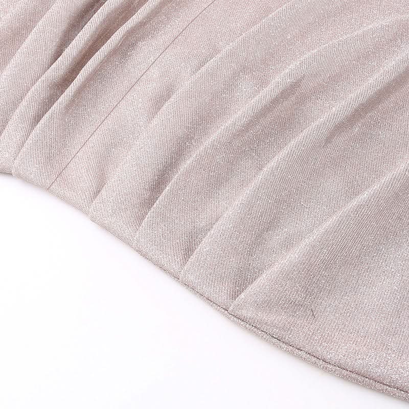 Ruched square neck backless cami midi dress