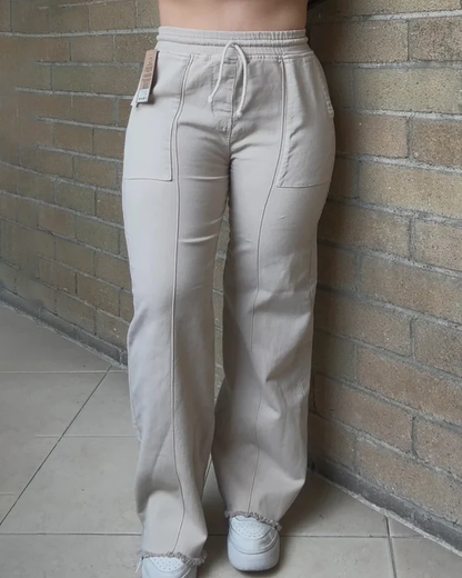 Wide Leg Jogging Pants (Pre-Sale)