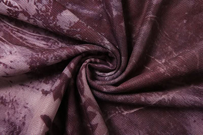 Halter hollow out self tie print o ring mini dress