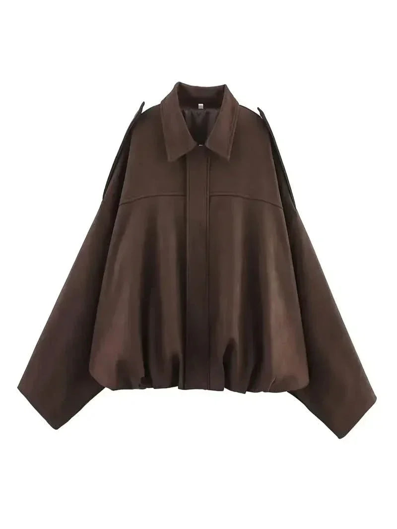 SUEDE BOMBER JACKET