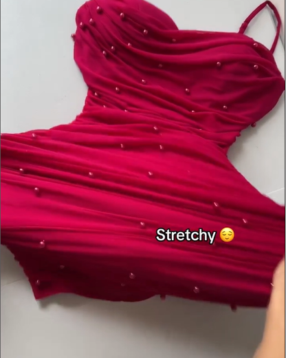 Pearl Dream Mini Dress (Pre-Sale)
