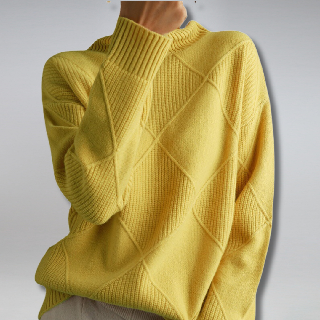 | Women's Winter Turtleneck Knit Sweater