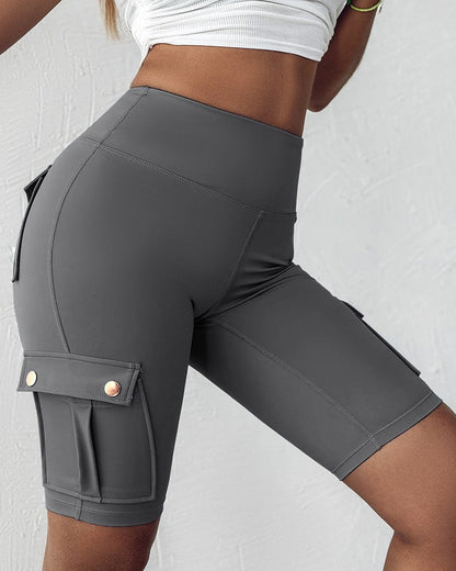 Aria | High-Waisted Performance Shorts
