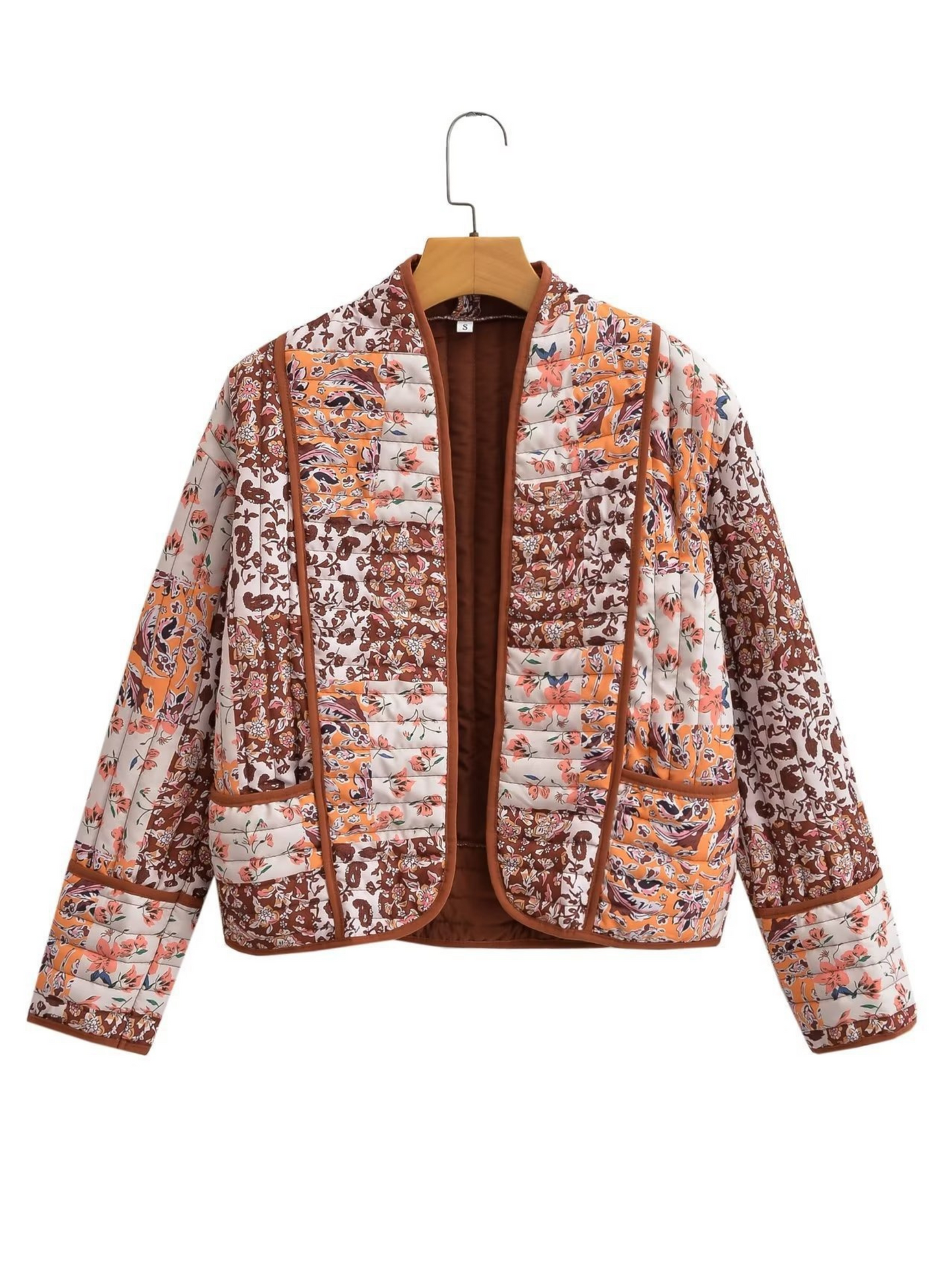 Analiese Printed V-Neck Jacket