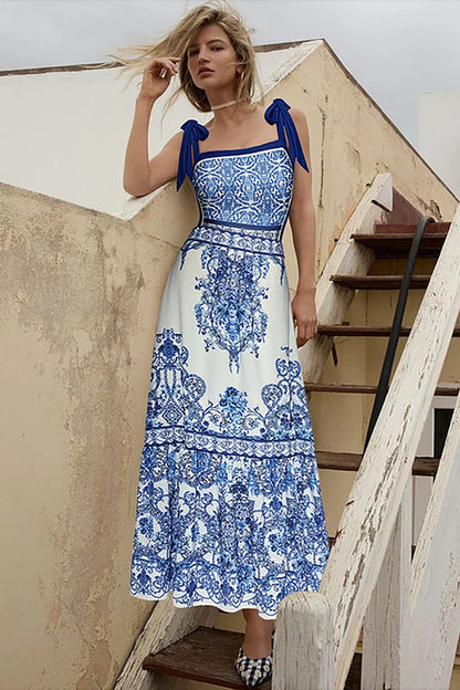 Boho Print One Piece Swimsuit