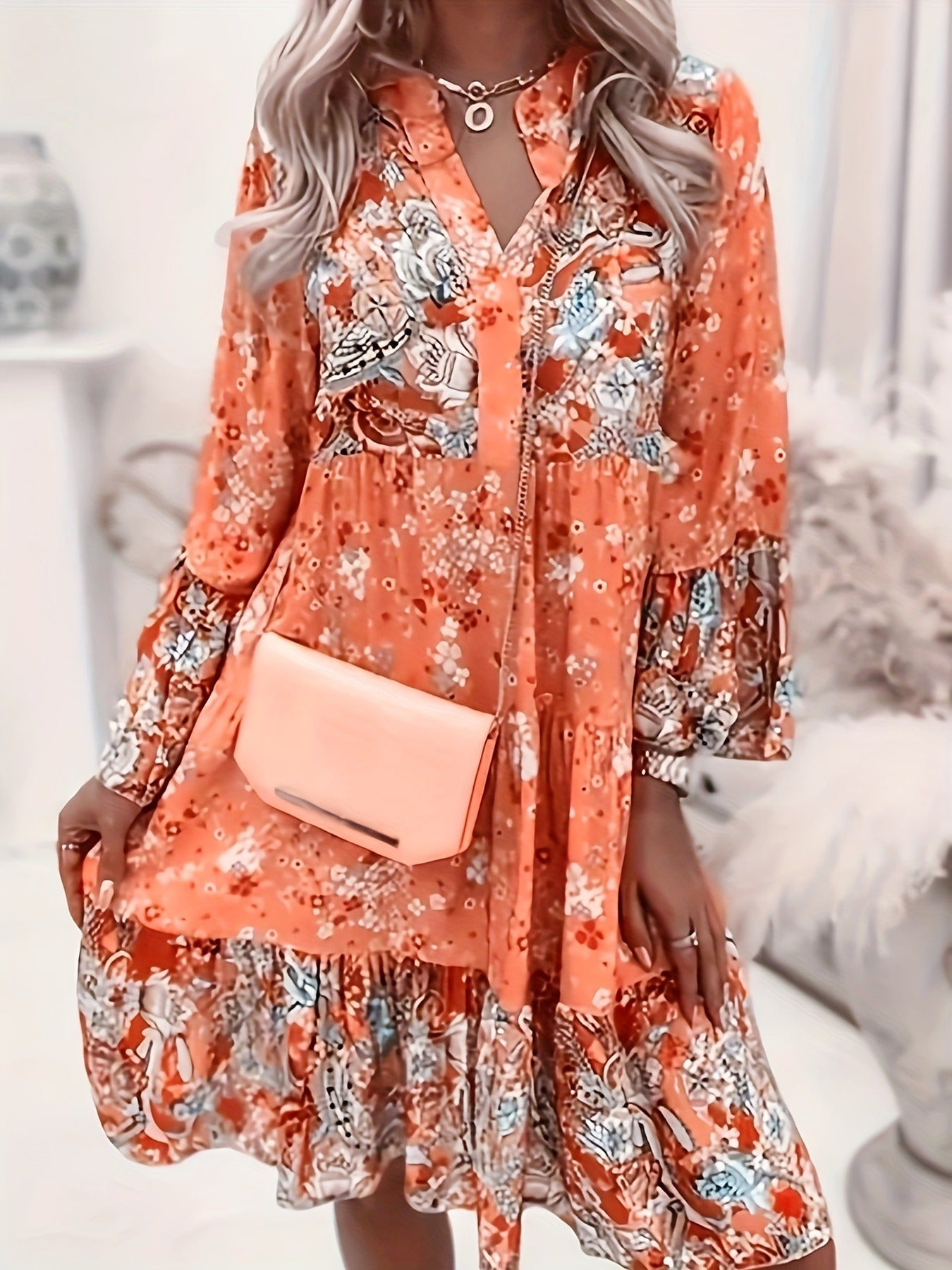Ruffle Hem Dresses
