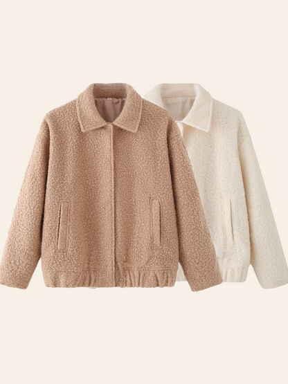 Amna Faux Shearling Jacket