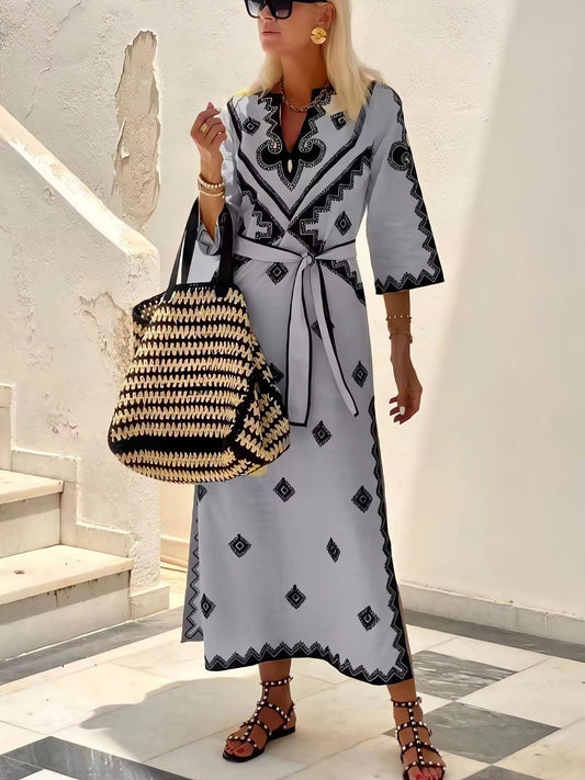 Boho Belt Dress