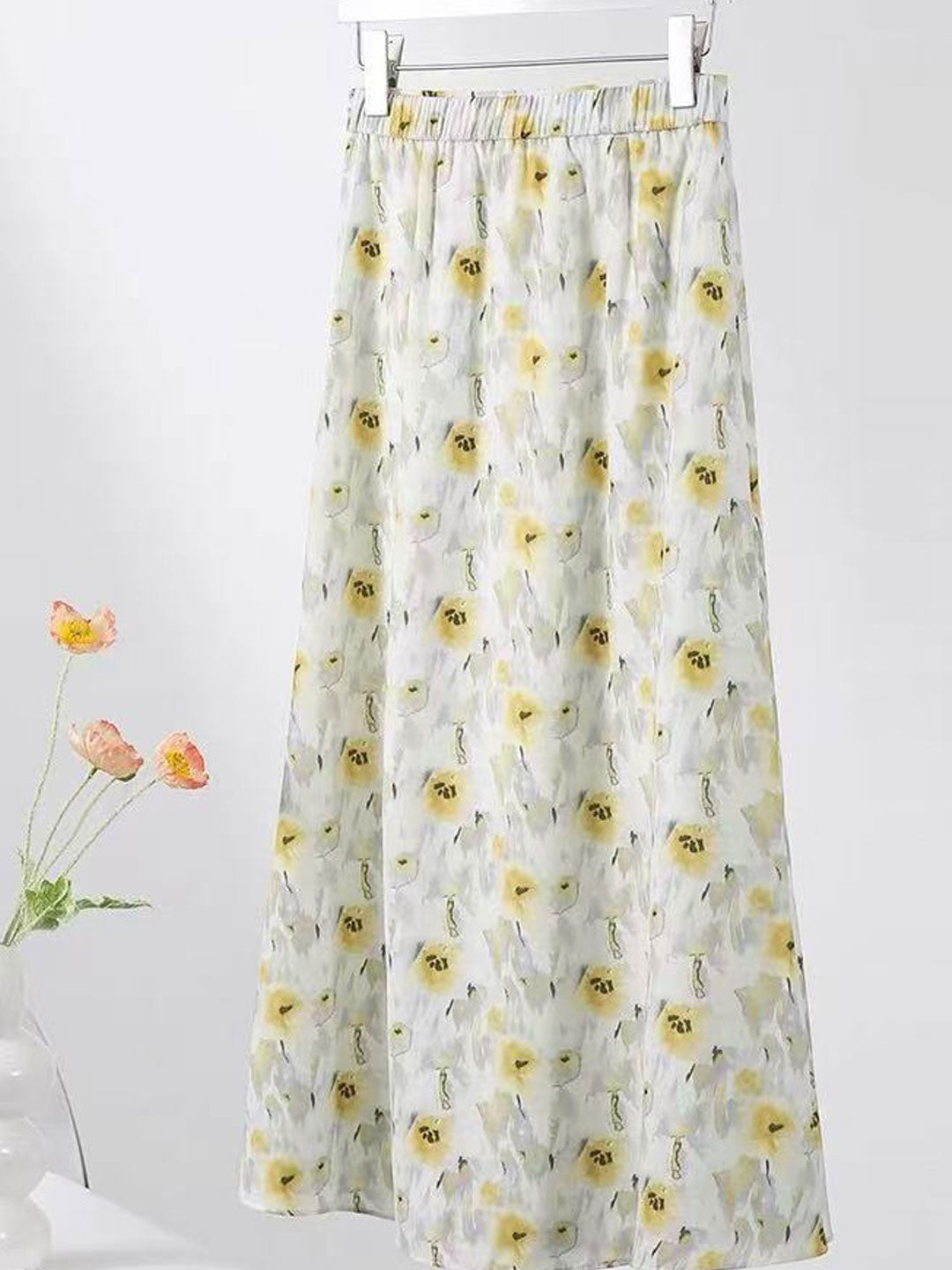 Sophie Vintage A-Line Printed Skirt