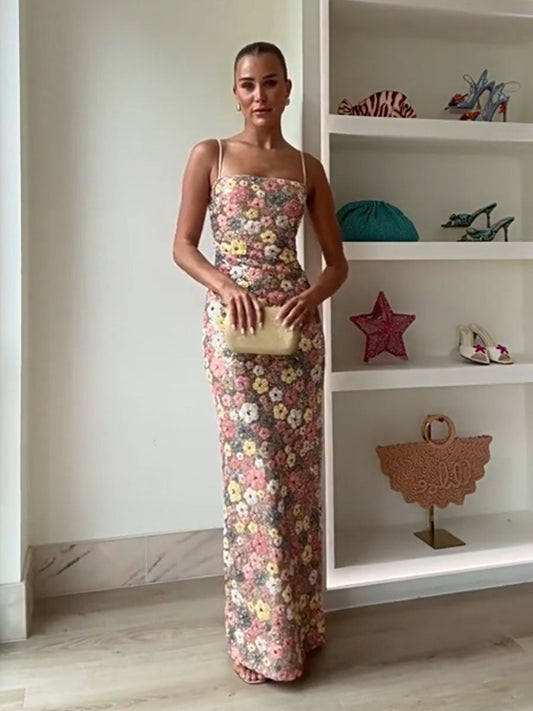 Bloom Grace Floral Maxi Dress