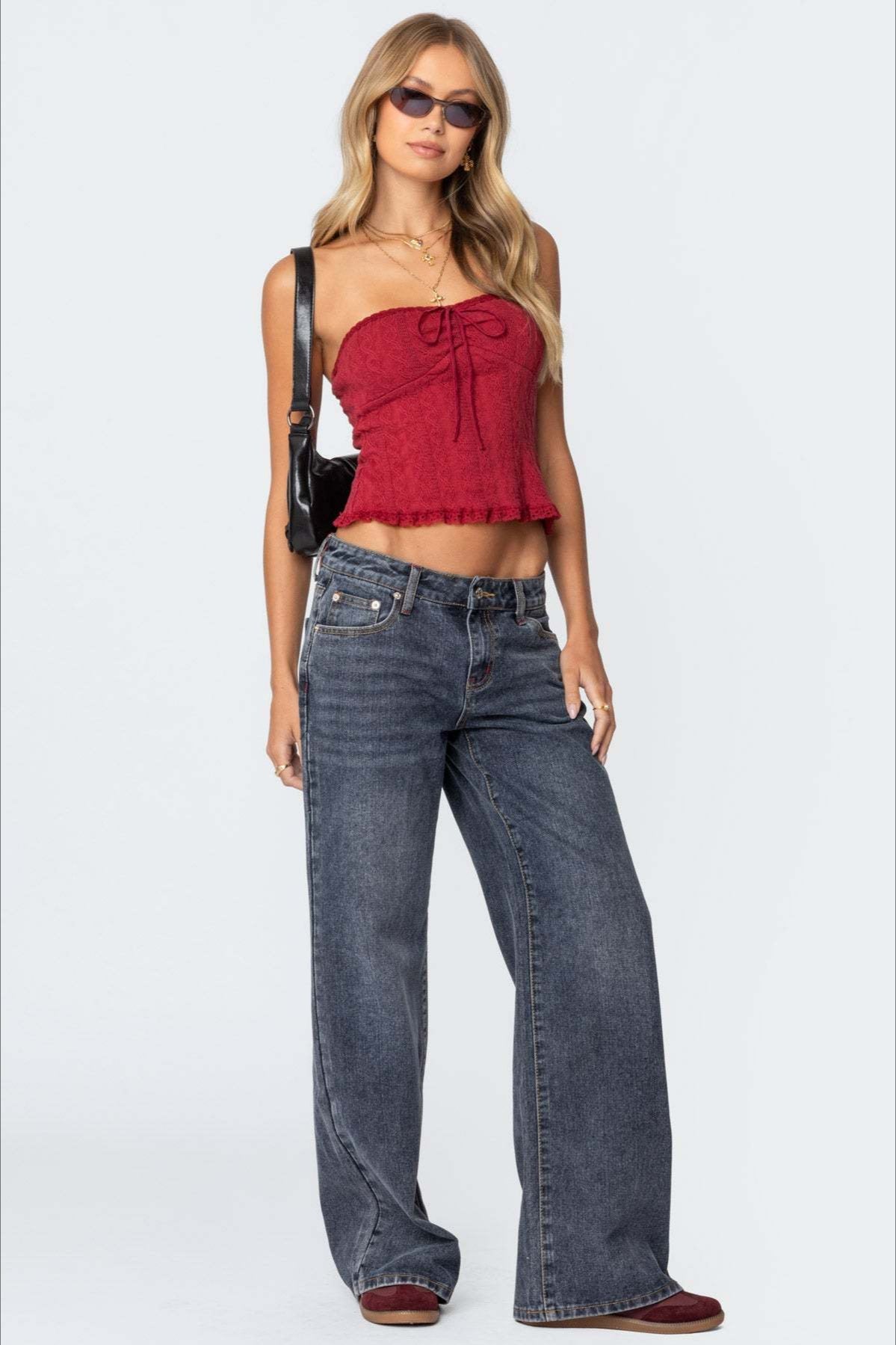 Low Rise Vintage Wide Leg Jean