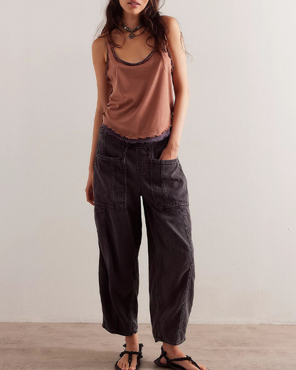 Loose Low Rise Jeans