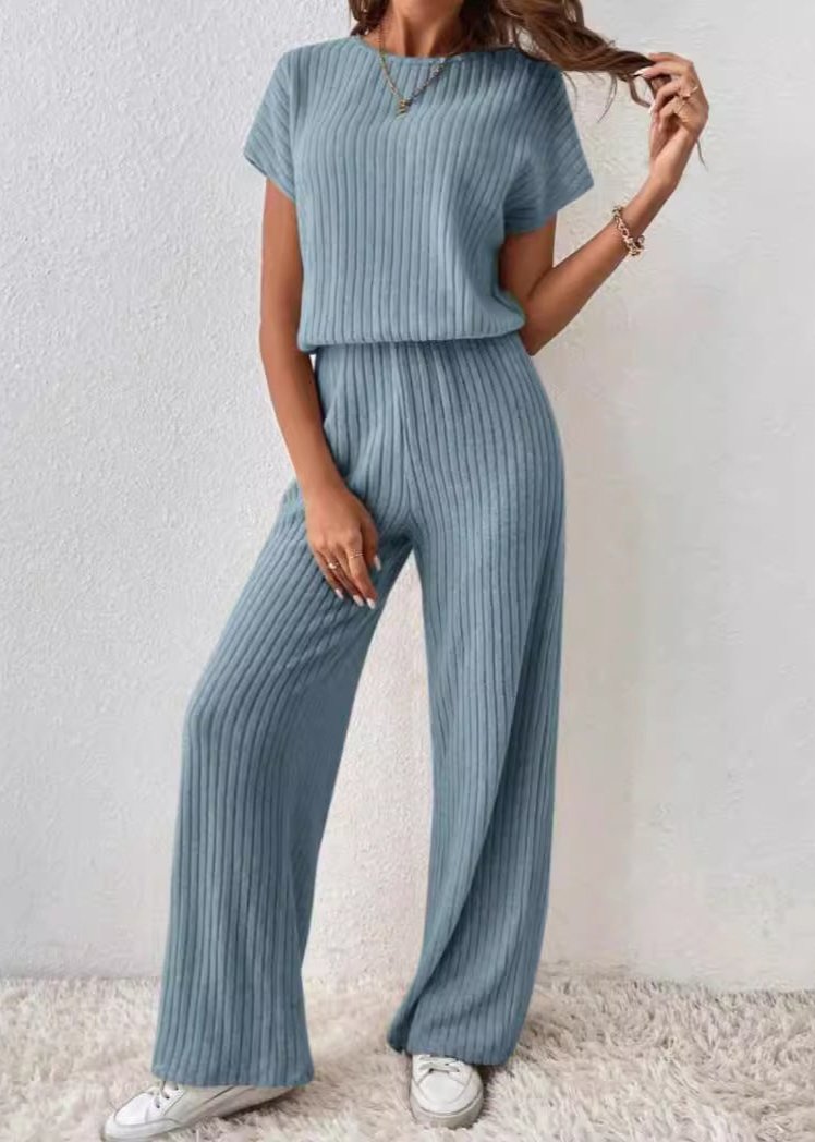 Tranquil Knit - Ribbed Two-Piece Set