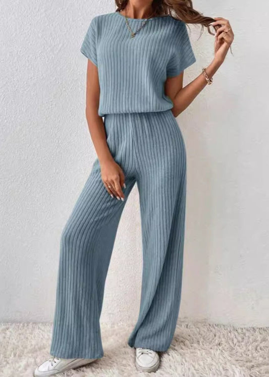 Tranquil Knit - Ribbed Two-Piece Set