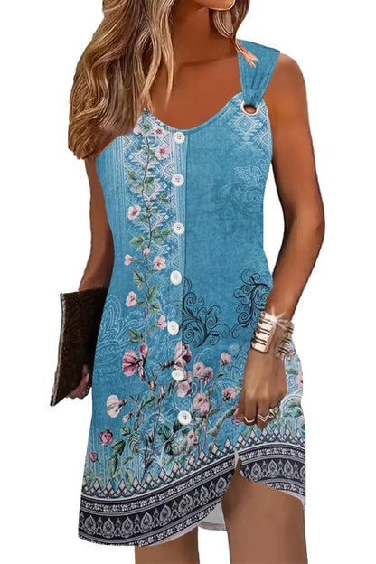 Women's Summer Vacation Sleeveless Dress