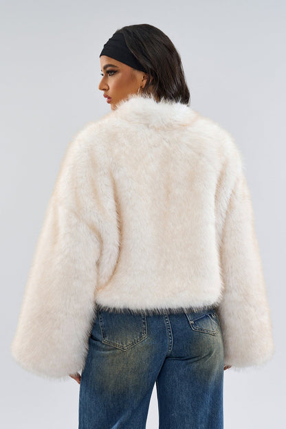 Vintage Faux Fur Short Coat