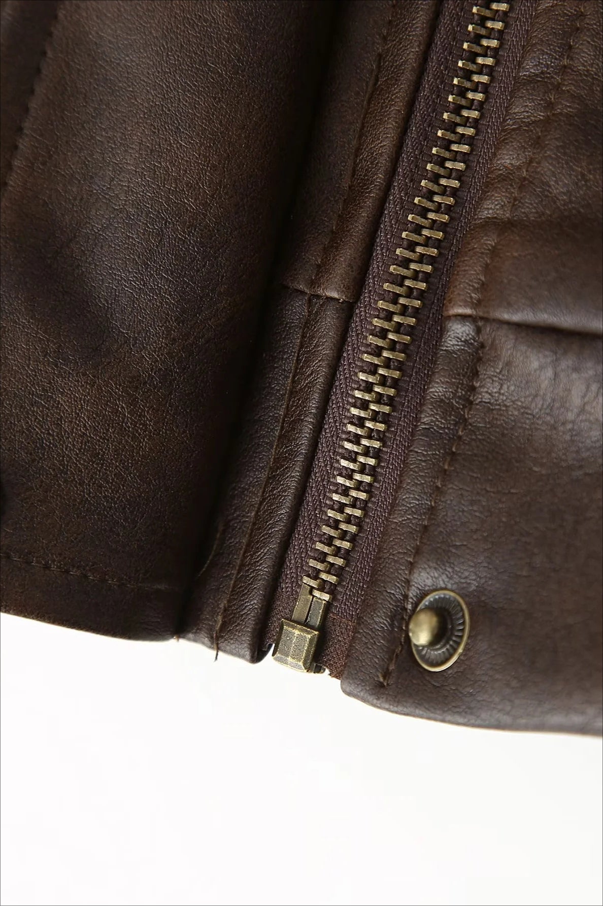 Vintage Modern Oversized Leather Coat