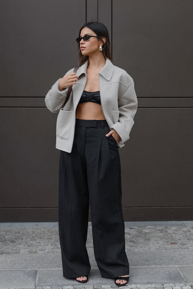 Stylish Wool Blended Jacket