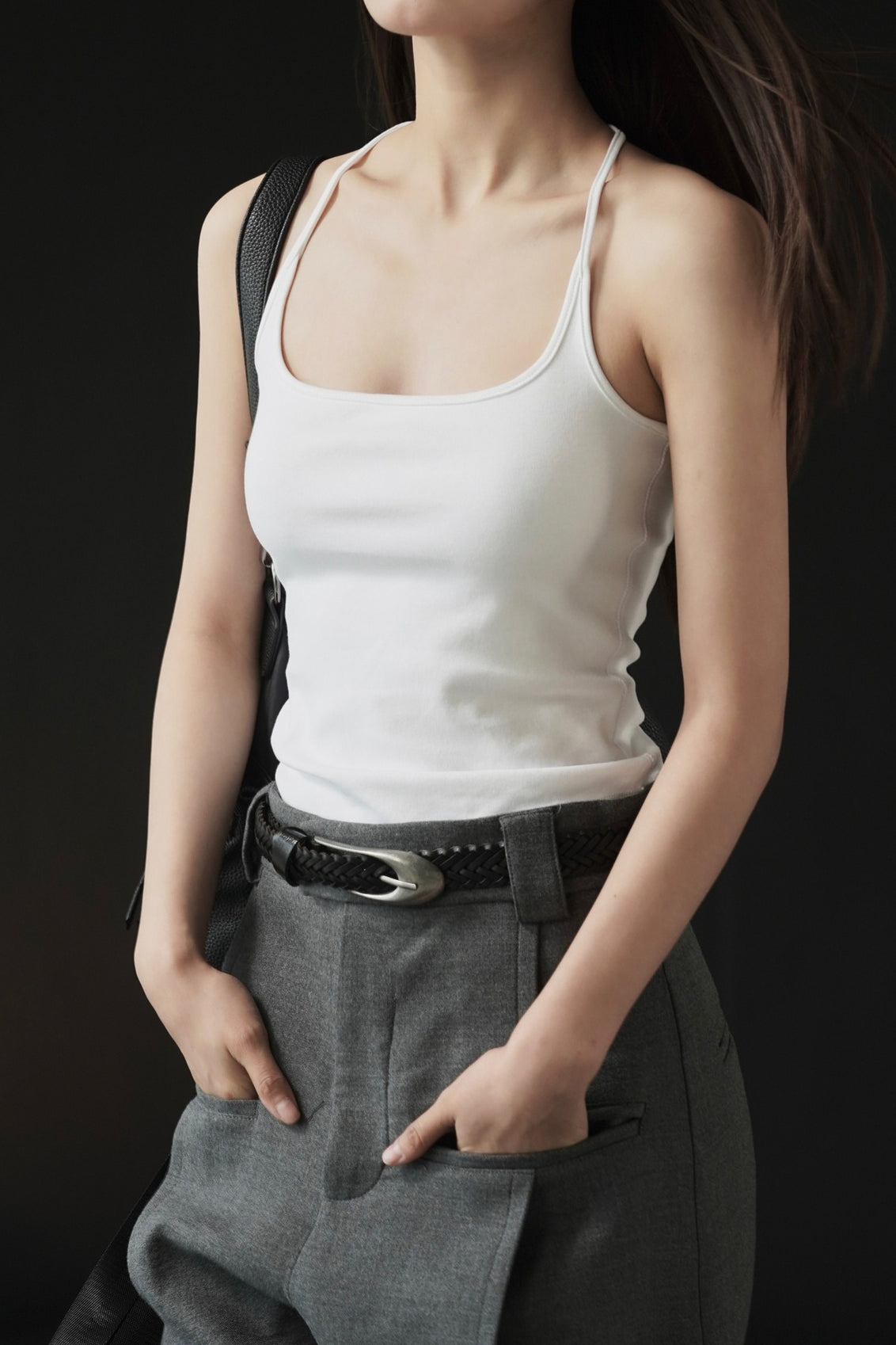 Comfortable Bodycon Spaghetti Strap Tank Top