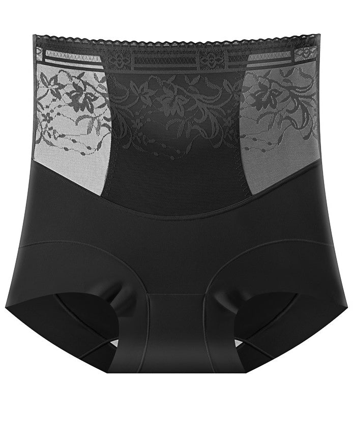 Belly-Controlling Hip-Lifting Waist-Tightening Mesh Safety Panties