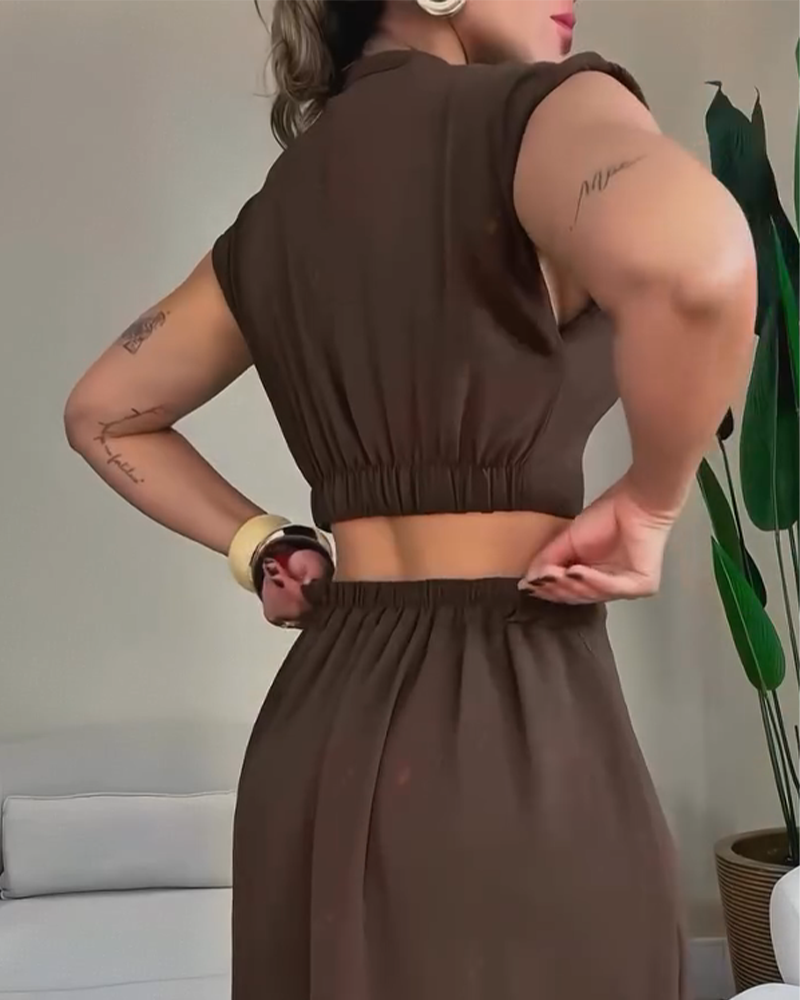 Sexy Hollow Slit Dress (Pre-Sale)