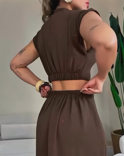 Sexy Hollow Slit Dress (Pre-Sale)