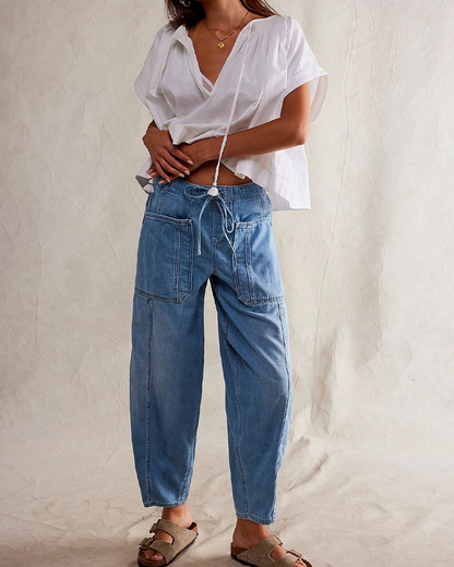 Loose Low Rise Jeans