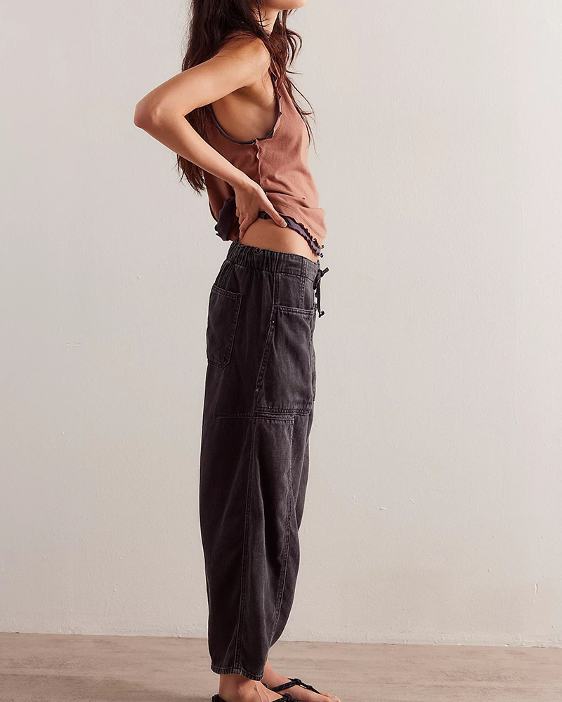 Loose Low Rise Jeans