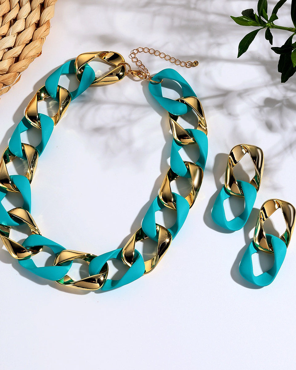 Fashion Fluorescent Jewelry Set