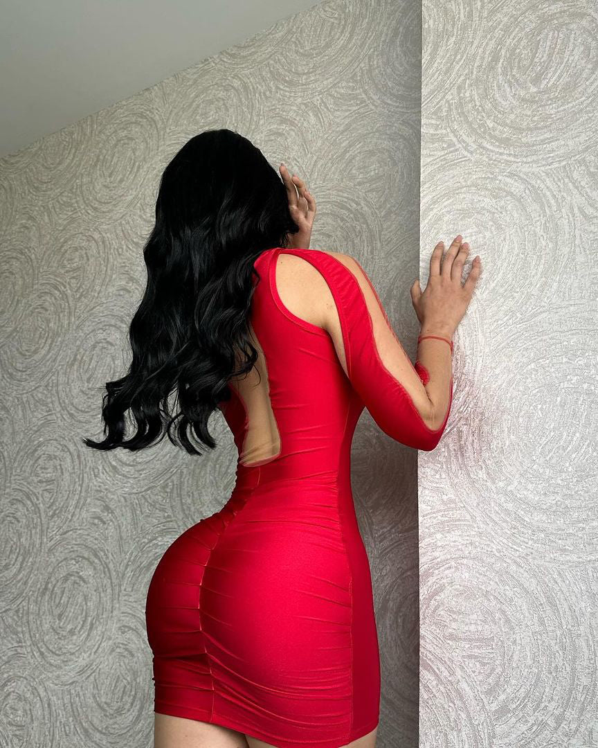 See-Through Mini Dress