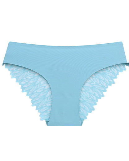 Seamless Lace Waist Panties