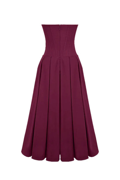 Lorelei | Corset Midi Dress